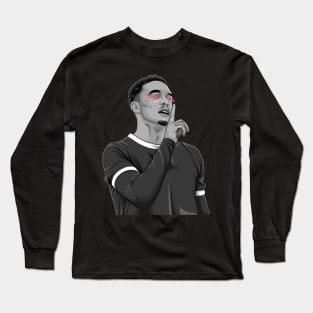 Trent Alexander Arnold Black and White Version Long Sleeve T-Shirt